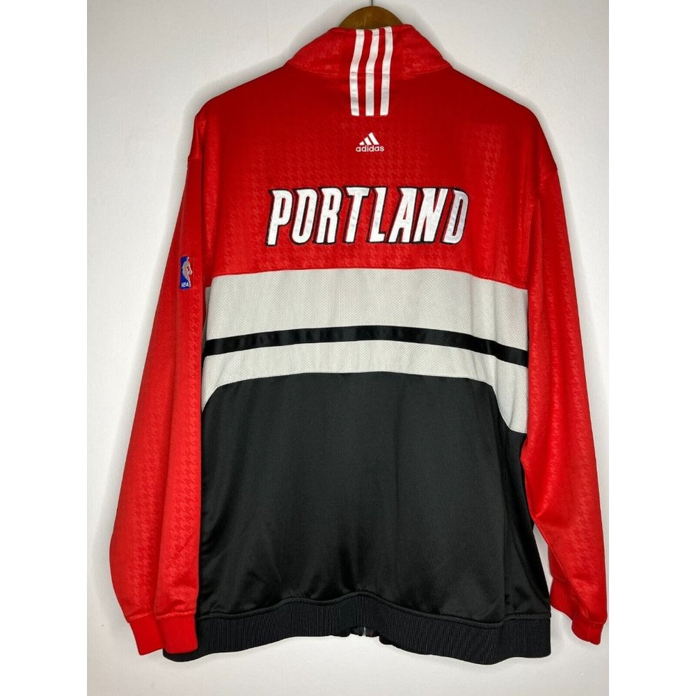 Adidas Men's XL Portlandia Trailblazers Warm Up Jacket READ - Picture 8 of 10